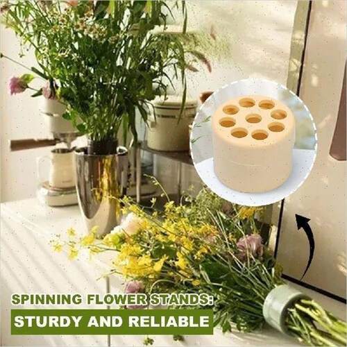 Bouquet Floral Arranger Tool DIY Spiral Flower Stem Holder