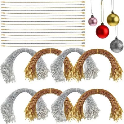 100pcs 20cm Polyester Strings for Christmas Pendants Xmas re