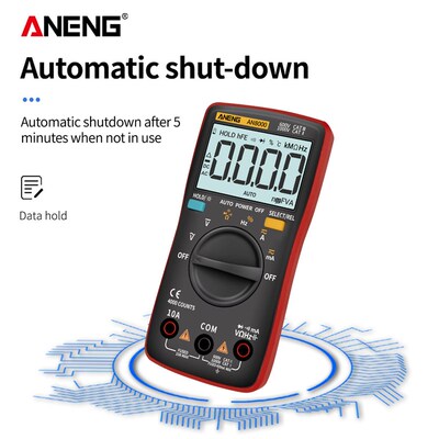 ANENG AN8000 Multimetry Professional Digital Multimeter Test