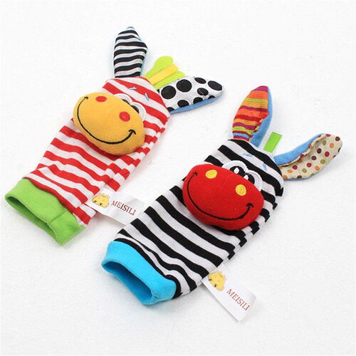 Baby Toys 0 6 12 Months Cute Stuffed Animals Baby Rattle Soc