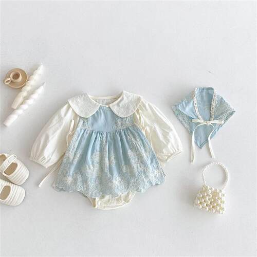 Autumn 2025 collection: Baby one-piece suit, stylish baby gi