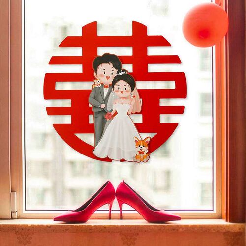 Wedding Supplies Daquan New Wedding Room Decorative Door Hap