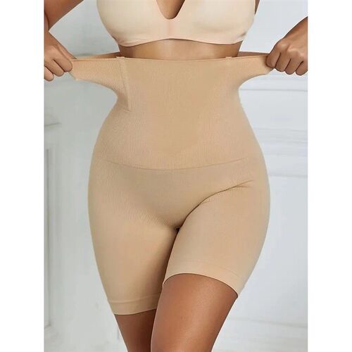 High Waist Shaping Boyshort Panties, Tummy Control Butt Lift