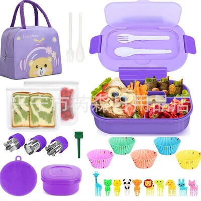 27-piece lunch box set Insulated food bag bento box set