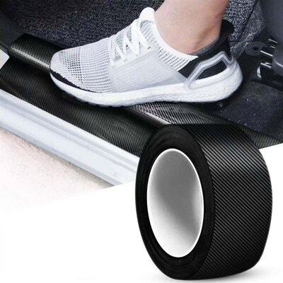 3-10m Width Length Carbon Fiber Sticker Tapes Car Anti Colli