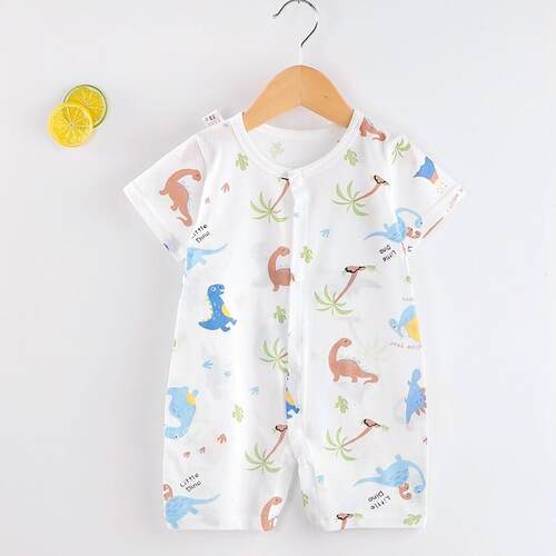 0-2 Age Mickey Newborn Baby Jumpsuit Summer Clothing Short S