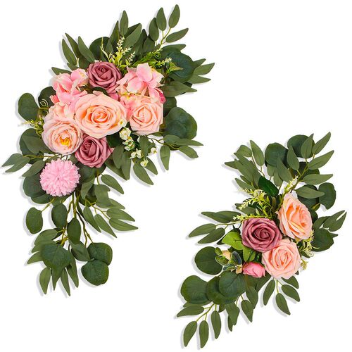 2025 Wedding Arch Flower Two-piece Set Artificial Flowers We