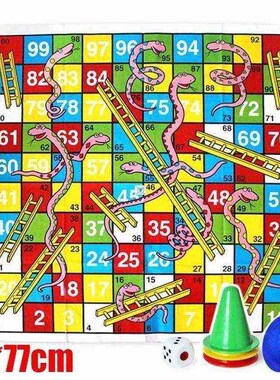 newKids Ludo Snakes and Ladders Board Games for Children Lar