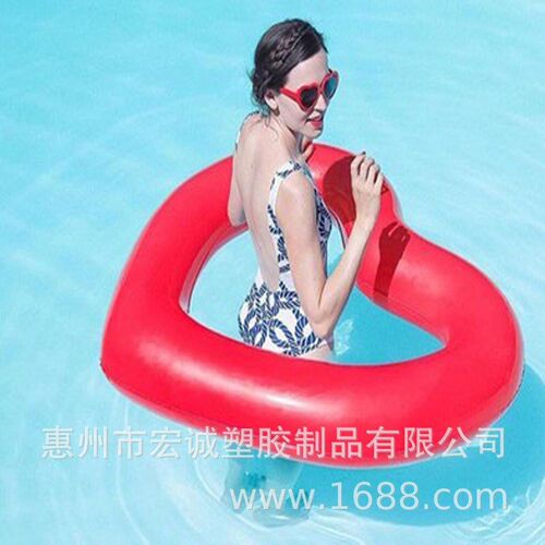 Love Swimming Ring Adult Heartshaped Underarm Ring Red Heart