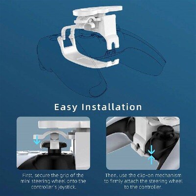 Mini Steering Wheel For PS5 Racing Game Controller Steering