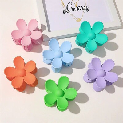 Large Flower Claw Clips For Women Fashion Hair Claw Hair Cla