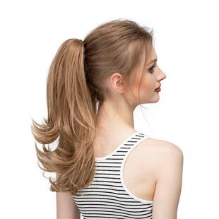 Synthetic Claw Clip In Ponytail Hair Extensions Hairpiece