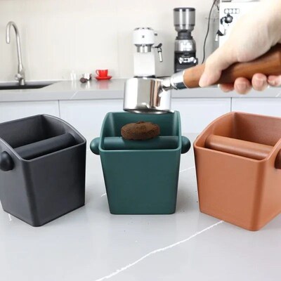 Coffee Knock Box Espresso Grounds Container Dump Bin Bucket
