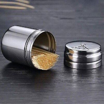 1 Piece Salt Shaker with Different Pour Holes Stainless