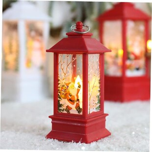 Christmas Wind Lamp Candlestick Lamp Night Light For The Eld