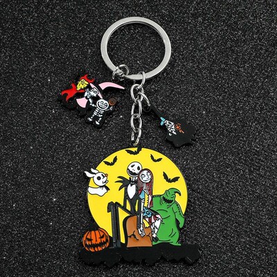 The Nightmare Before Christmas Keychain Sally Jack Skellingt