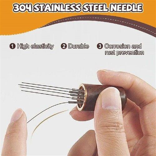 Coffee Tamper Stainless Steel 6 Needles Espresso Powder