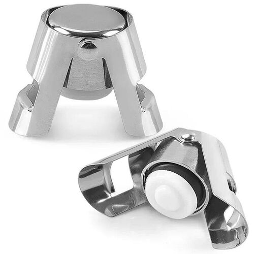 Wine Bottle Stopper Wine Beer Bottle Cork Plug Stainless Ste