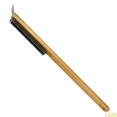 U55D Multifunctional Pizza Brush with Extended Wooden