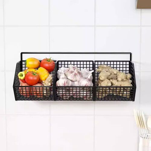 Kitchen Onion Ginger And Garlic Storage Basket Storage Rack