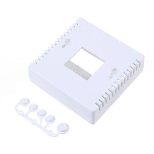 1PC White 8.6x8.6x2.6cm Case For DIY LCD1602 Meter Tester