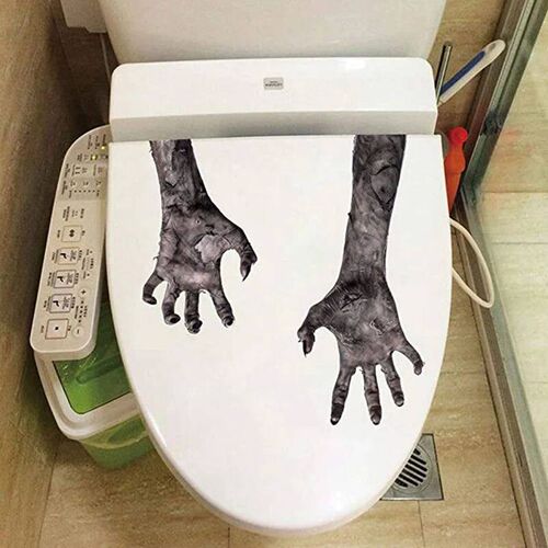 Halloween 3D Ghost Hand Wall er Self-adhesive Removable Wall