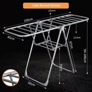 Home Clothes Drying Rack Folding Dryer Stainless Steel挂衣架