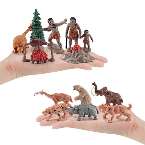 12pcs Realistic Animal Figurines Simulated Poultry Action Fi