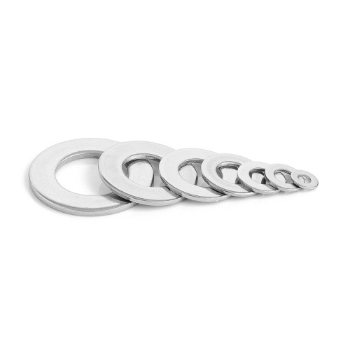 1/100pcs Flat Washer M2 M2.5 M3 M4 M5 M6 M8 M10 M12 M14 M16