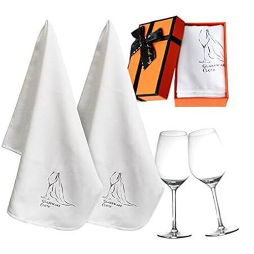 gofeel Glass Polishing Cloth,31x20 in Lint-Free Polishing