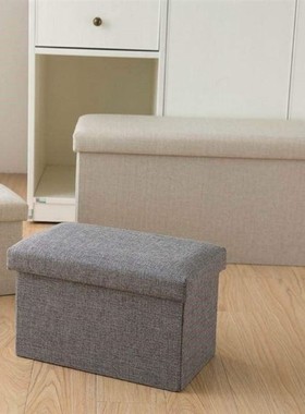 Chest master bedroom cotton and linen storage box cloth art