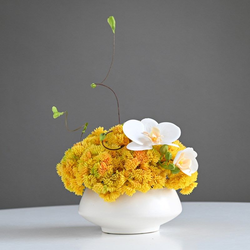 样板间高大尚假花摆设高端摆件花餐桌花售楼处装饰花卉仿真花高档,家居饰品,仿真花/假花,淘宝优惠券,粉丝福利购,淘宝优惠卷