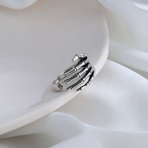 rend Punk Resizable Ring For Women Men Girl Rock Vintage Cre