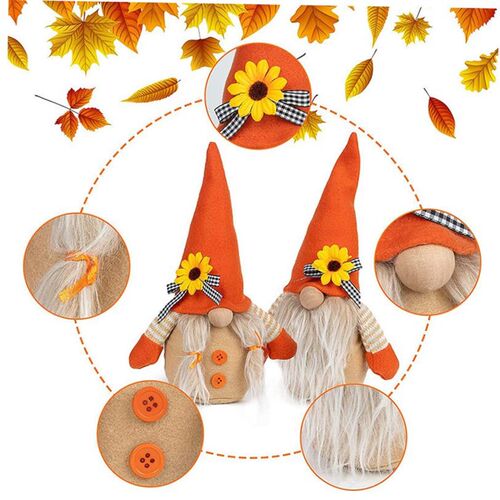 New Halloween Decoration Harvest Festival Sunflower Rudolph