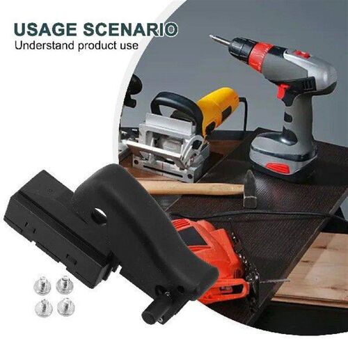 Switch Drill Trigger Switch 125Vdc 15A Angle Black For