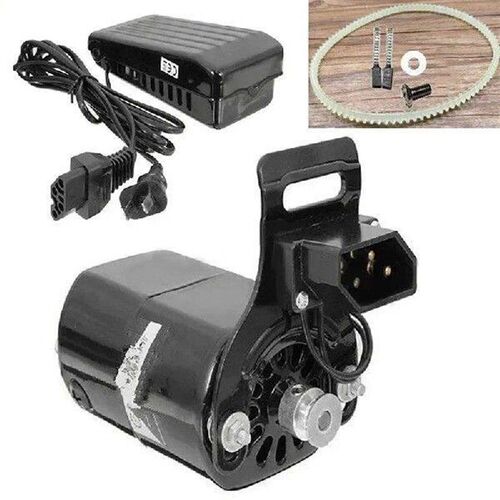 220V AC 180W Motor & Variable Speed Control Foot Pedal Kit