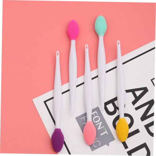 3PCS Beauty Skin Care Wash Face Silicone Brush Exfoliating