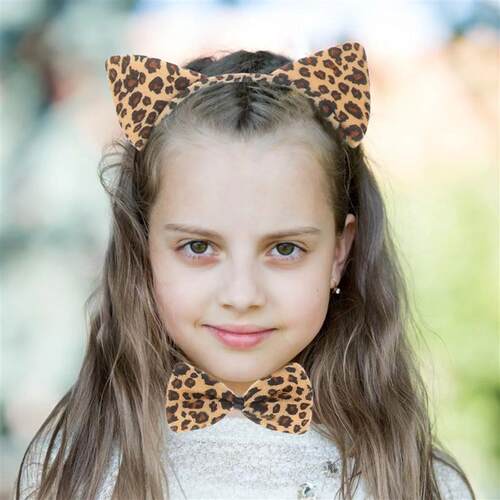 3Pcs Kids Animal Ears Cartoon Cosplay Costume Set Headband B
