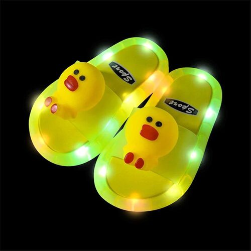 Summer Childrens Light Slippers Cute Animal Pattern Non-sli