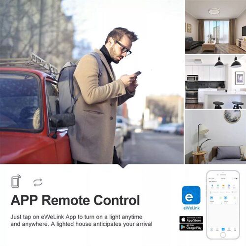 BasicR2 Wi-Fi DIY Smart Switch Wireless Remote Control Smart