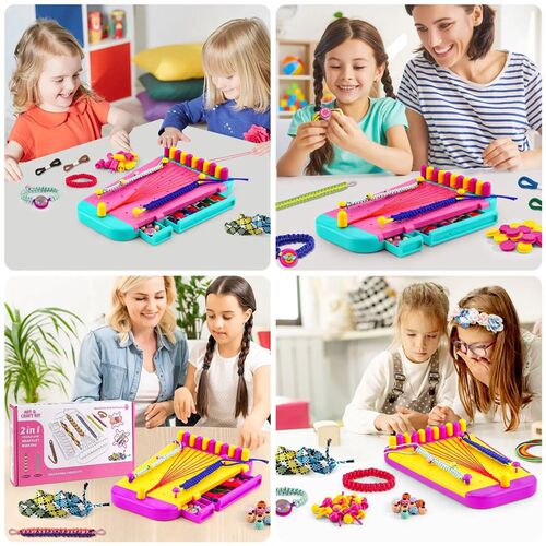 Friendship Bracelet Jewelry Making Kit for Girls Arts and Cr