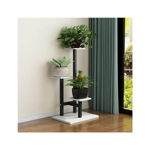 Plant Stand Balcony Flower Pot Ladder Shelf Outdoor Garde