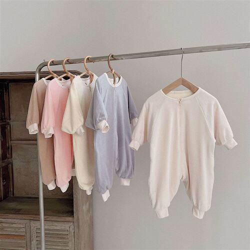 Ins Style Baby Sleeping Bag Winter Anti-Kicking Fleece Quilt