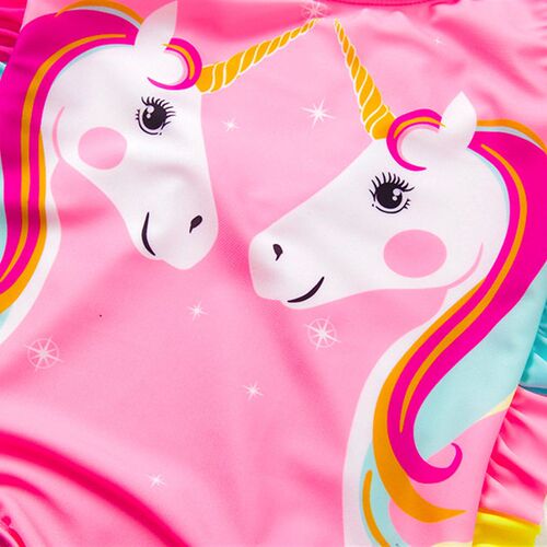 2-10Y Toddler Baby Girls swimsuit one piece Kids Swimwear Gi