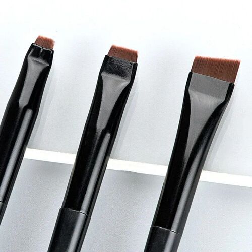 Wholesale 3pcs/set Blade Eyeliner Brush Eyebrow Brush Portab