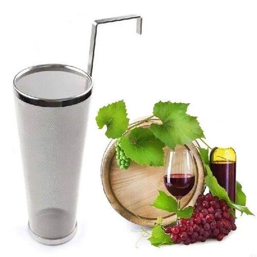 D0AC Stainless Steel Beer Filter for Hops Efficient Brewing