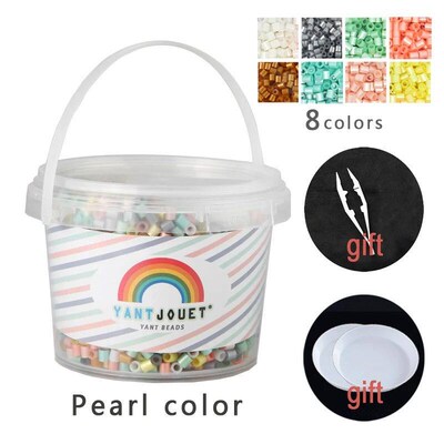 YantJouet 5mm Beads 3500pcs/lot 20colors+ Iron Beads for Kid