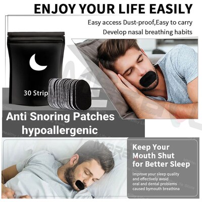 30/90/150pcs Mouth Tape Sleeping Anti Snoring Sleep Best Bre