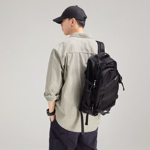 Spring New Non-ironing Overalls Shirt Mens Long-sleeved Cas