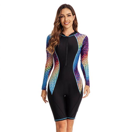 Jumpsuit long sleeved surfing suit womens swimsuit